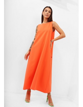 Oranžinė oversize suknelė...