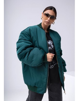 Žalia striukė "Bomber"