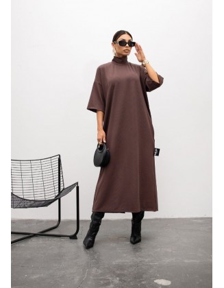 Šviesiai ruda ilga suknelė "Shootings Stars"