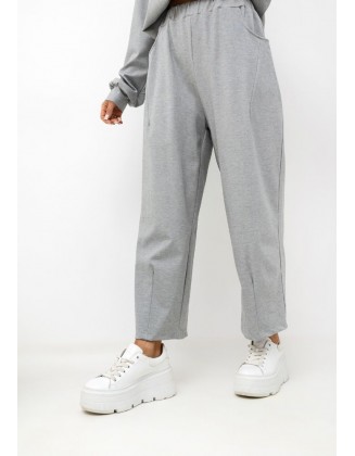 Pilkos laisvalaikio kelnės "More to lose"