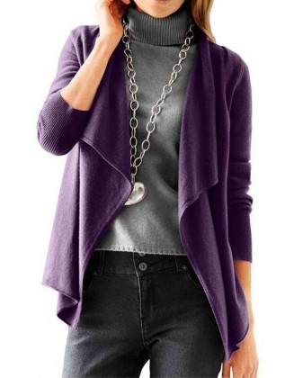 Violetinis kašmyro megztinis