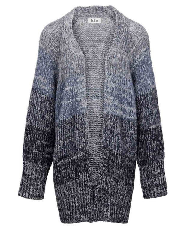 Labai šiltas ilgas vilnos megztinis