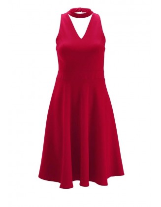 Raudona kokteilinė suknelė "Red"