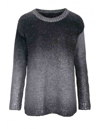 Pilkas megztinis "Ombre"