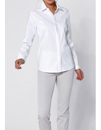 Elegantiški balti marškiniai
