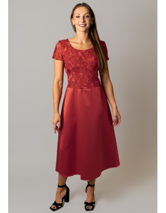 Raudona suknelė "Lady"