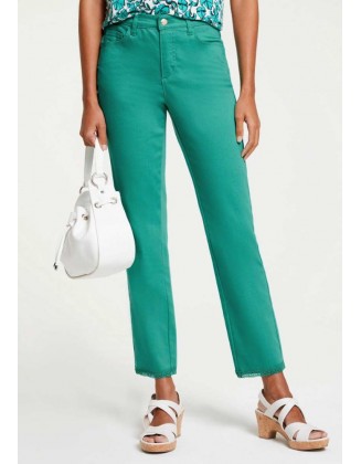 Smaragdo spalvos džinsai