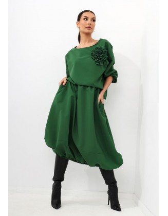 Žalias sijonas "Blush"